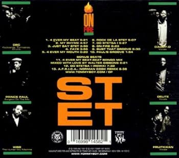 ヒップホップ+ラップ Stetsasonic - On Fire Stetsasonic – On Fire | Releases | Discogs