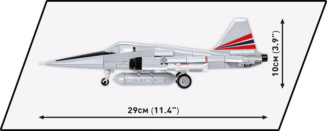 COBI Northrop F-5A Freedom Fighter, Clear - Image 4