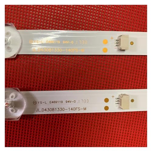 Tira de LED de 755mm y 3V para TV Hkp43f16 Ple-43s07fhd y 43d1620 2