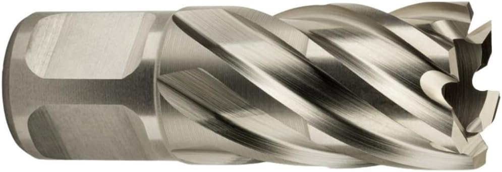 Jancy Slugger by Fein - HSS Nova Annular Cutter with Centering Pin - 3/4" Straight Shank, 1" Depth, 7/8" Diameter - 63134222041