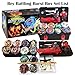 Bey Battling Blade Burst Toy Set, 12 Spinning Burst Gyros 2 Two-Ways Launchers with Grip, Combat Tops Battle Game with Portable Box Gift for Kids Children Boys 6-12