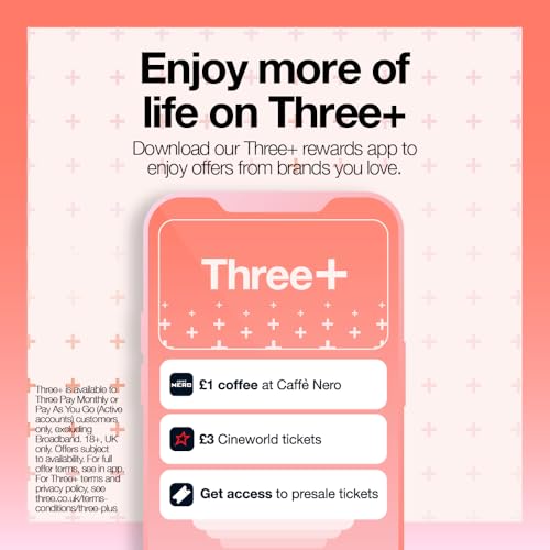 Carte SIM Three Mobile PAYG 100 Go forfait internet prépayé sans engagement - 6