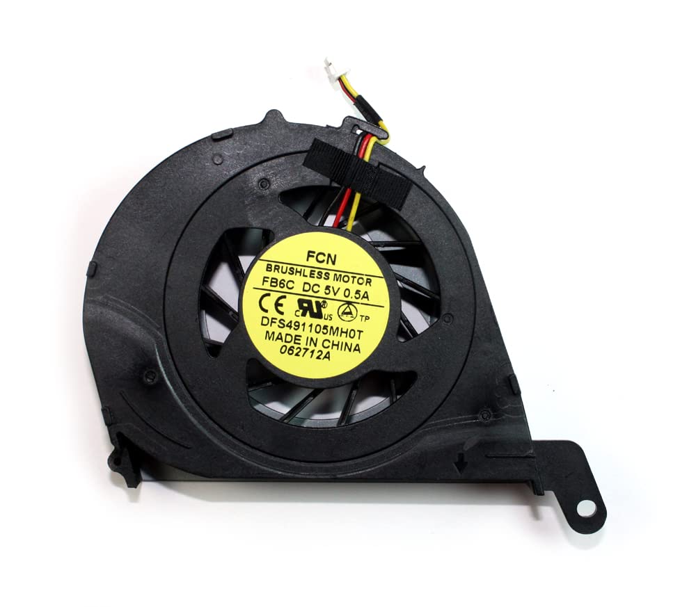 Power4Laptops Versione 2 (Si Prega di Controllare L'Immagine) Ventola Sostituzione per Portatili Compatibile con Toshiba Satellite L750-17D