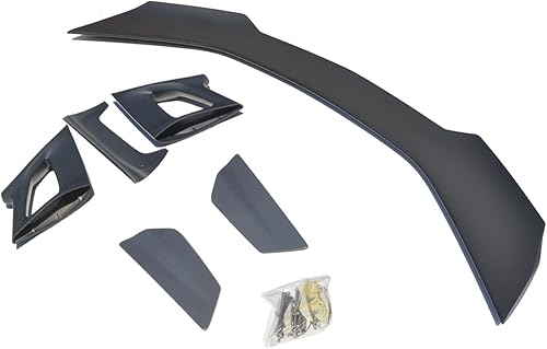 Miniatura 6 de Repuesto para todos los modelos Chevrolet Camaro 2016  ZL1 1LE estilo ABS plástico negro mate tapa trasera alerón ala