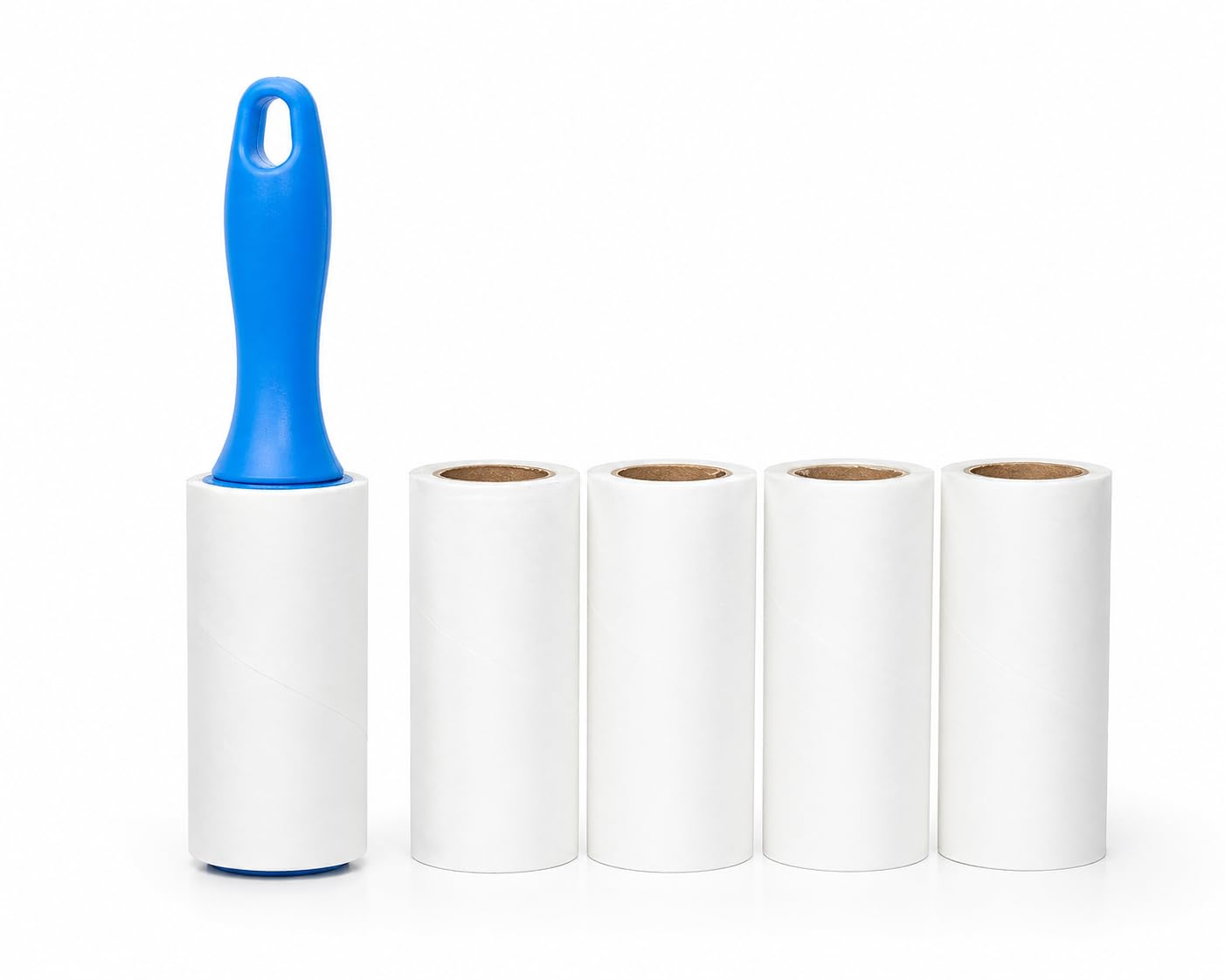 1ABOVE Lint Roller, 5 Sticky Replacement Heads with 1 Handles, Total 300 Easy Peel Sheets, Quickly Removes Animal Fur, Cat & Dog Hair, Dust & Fluff from Clothes, Furniture, Carpet…