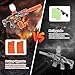 2 Pack Gel Ball Blaster Full Auto Electric Splatter Ball Toy 10 Rounds Per Seconds with Rechargeable Batteries, Line, Goggles and Target - Outdoor Activities Team Game Toy Age 14+