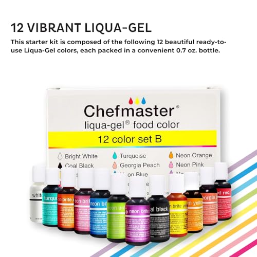 Chefmaster CM13437 Liqua-Gel Food Coloring thumb #5