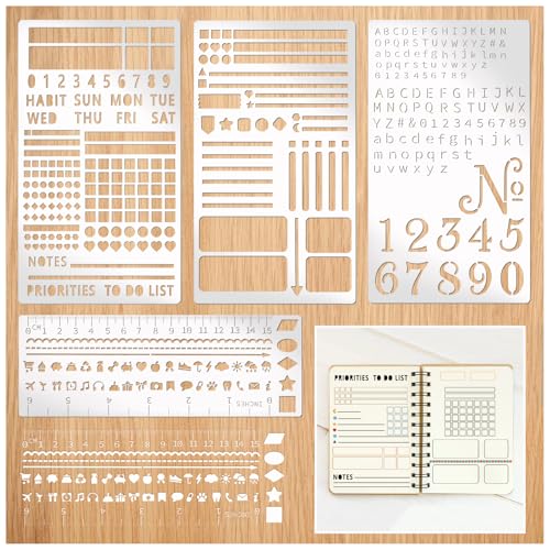 Boqon Metal Planner Stencil image