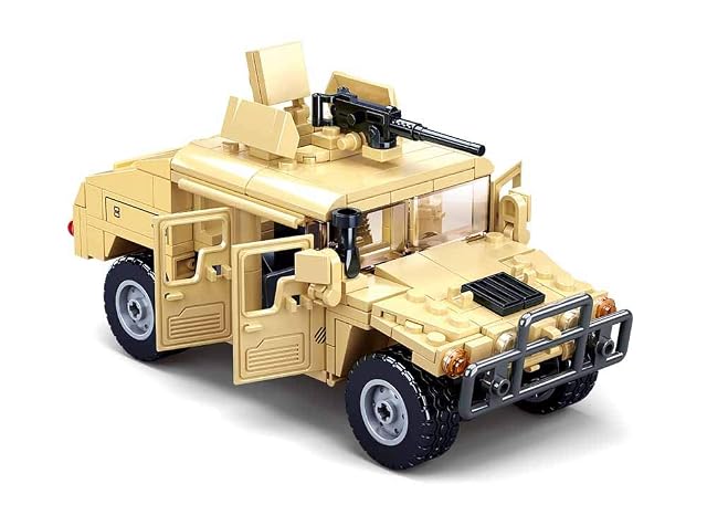 Foto 3 de 5 de Sluban- Vehículo de Asalto Modelbricks-Hummer H2 (M38-B0837)