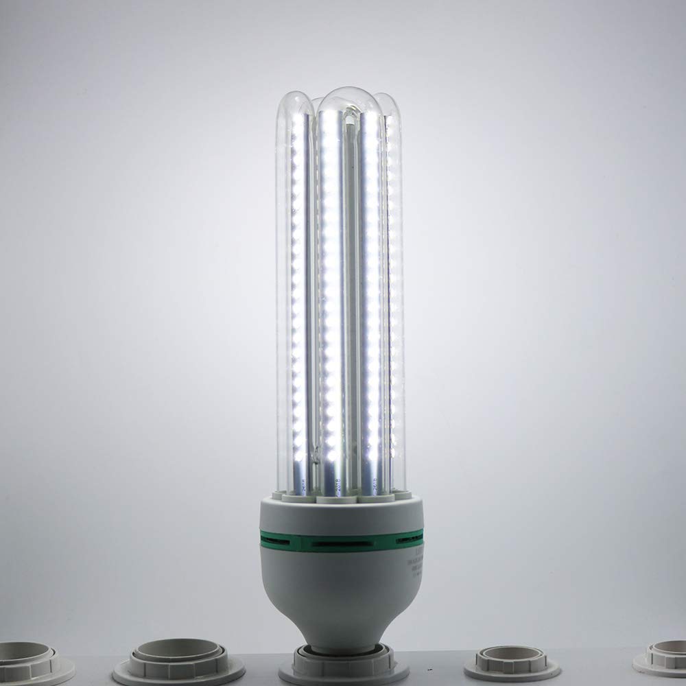 Xindaxin® E27 Mais Glühbirne Beleuchtung LED Leuchtmittel,Nicht dimmbar,36W 6000K Kaltweiß,Geringer Stromverbrauch,20er-Pack