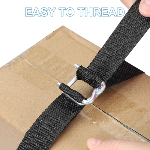 PATIKIL 25 Stück verzinkte Drahtschnalle passend für 1/2 Zoll/13mm Breite Gurtband-Schnallen Verzinkte Metallbeschichtung Gurtbandverbund