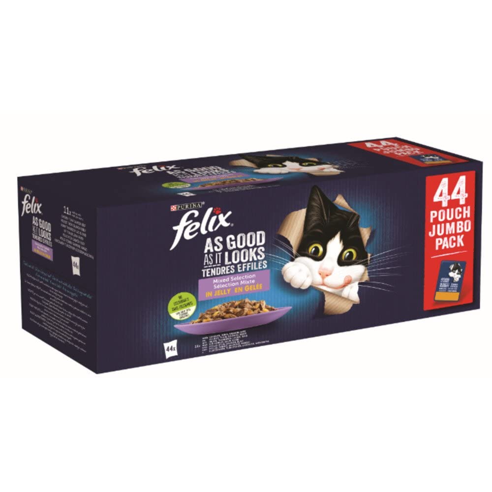 Felix Fantastic comida húmeda gato 44x85 g