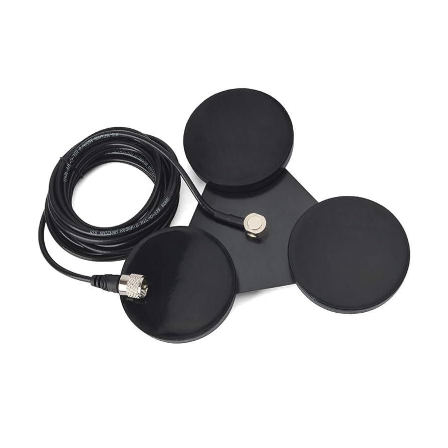 エアバンド受信用モービルアンテナ、マグネットベース、変換コネクターセット エアバンド受信用モービルアンテナ、マグネットベース、変換