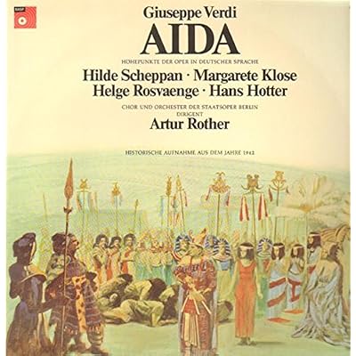 Giuseppe Verdi - Aida - H&ouml;hepunkte Der Oper In Deutscher Sprache - BASF - 10 22025-7