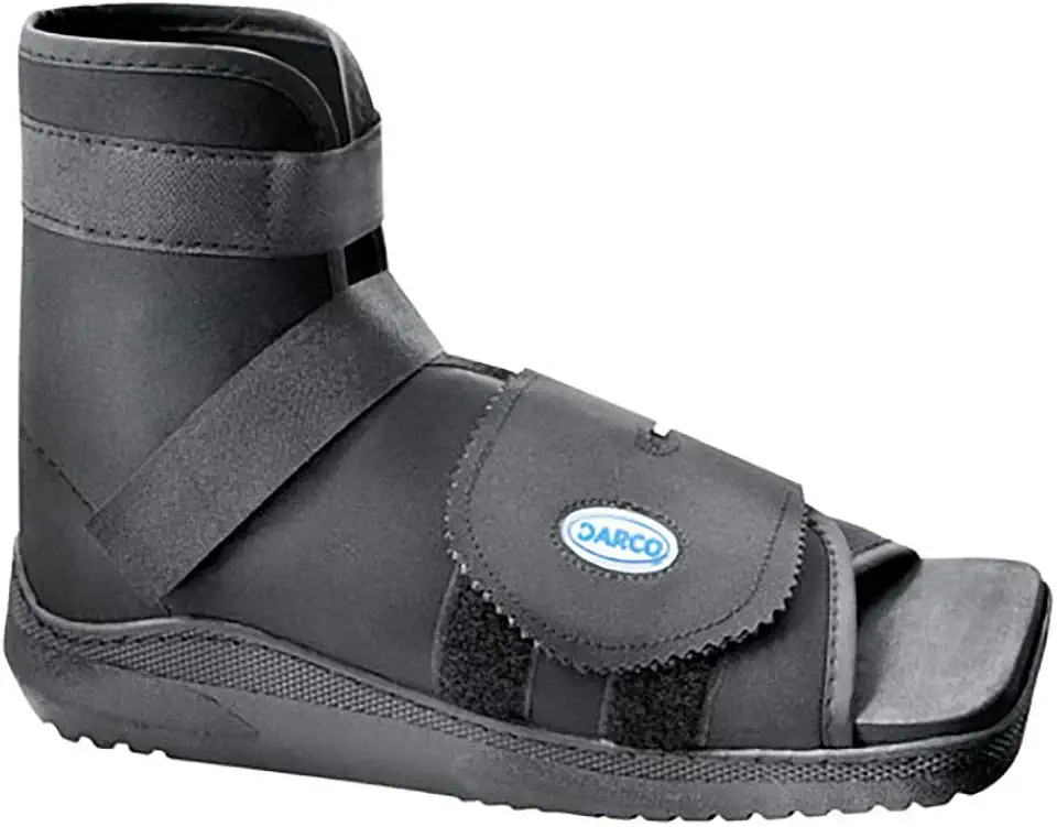 VM Orthotics Slimline Cast Boot Black Adult Large