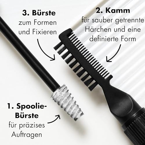 e.l.f. Brow Laminating Gel, Stark Haltendes, Klar-Trocknendes Und Wasserfestes Brauengel für Laminierte Brauen, Kämmt & Formt Die Brauen, Vegan & Tierversuchsfrei – Bild 6