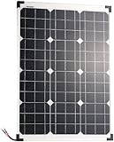 Extralanges Anschlusskabel: 3,5 m • Monokristallin-Solarpanel inklusive Anschlusskabel und deutscher Anleitung