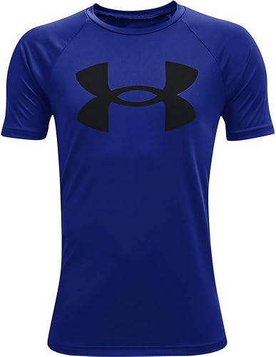 Under Armour Camiseta de manga corta con logotipo para niño