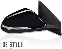 Vista 71 de DNA Motoring OEM-MR-HY1320239 Heated Powered Left Driver Side Door View Mirror W/Blind Spot Detection & Turn Signal Compatible with 2018-2019 Sonata