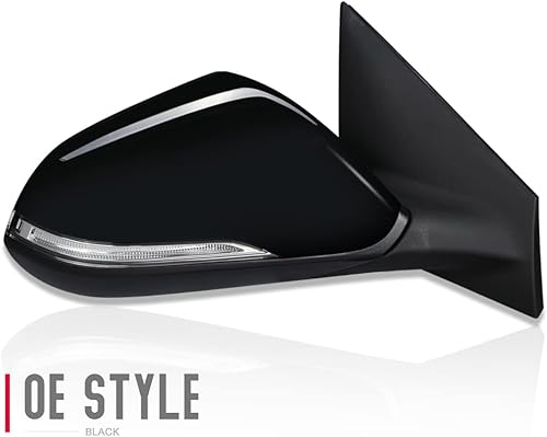 Miniatura 71 de DNA Motoring OEM-MR-HY1320239 Heated Powered Left Driver Side Door View Mirror W/Blind Spot Detection & Turn Signal Compatible with 2018-2019 Sonata