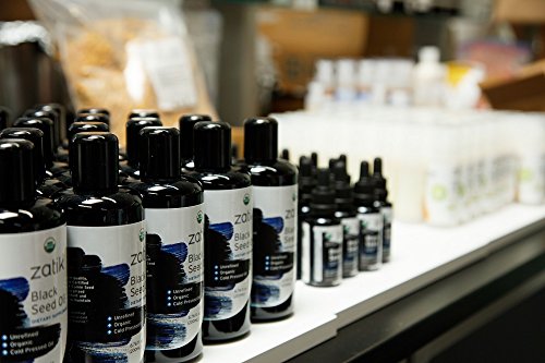 Zatik Organic Black Cumin Seed Oil, 3.38 Fz #TOP2