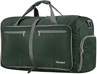Gonex 80L Packable Travel Duffle Bag Foldable Duffel Bags for Luggage Gym Sports