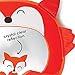 Diono Easy View Fox Character, Baby Car Mirror, Safety Car Seat Mirror for Rear Facing Infant, Fully Adjustable, Wide Crystal Clear View, Shatterproof, Crash Tested