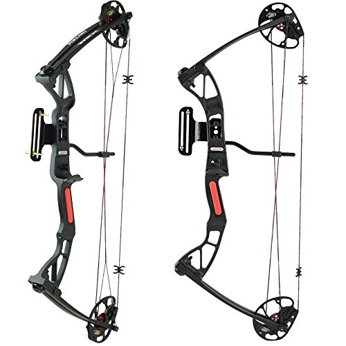 Compoundbogen 20 - 65 lbs rechtshand schwarz Cover