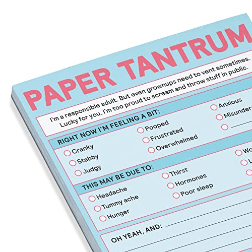 Knock Knock Paper Tantrum Nifty Note Pad (Pastel Version) (Knock Knock Nifty Notes)