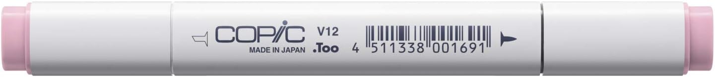 Copic Marker with Replaceable Nib, V12-Copic, Pale Lilac