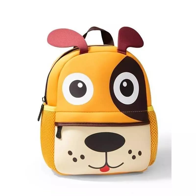 Mochila Infantil Animal Zoo – A Companhia Perfeita para a Creche (Cachorro)