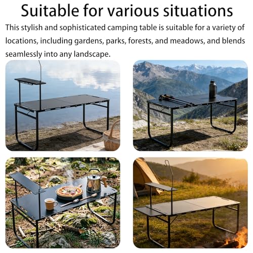 Table pliante portable pour vos pique-niques en camping et repas en intérieur - 8