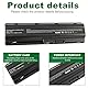 ASUNCELL 7800mAh 9 Cell MU06 MU09 Laptop-Akku 593553-001 593554-001 für HP Pavilion G4 G6 G7 G62 593550-001 CQ32 CQ42 CQ62 CQ72 CQ43 CQ430 DM4-3000 DV5-2000 DV6-3000 DV6-6000 DV7-4000 DV7-6000
