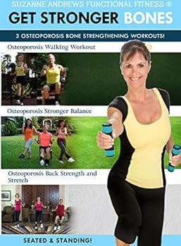 DVD Suzanne Andrews: Get Stronger Bones 3 Workout for Osteoporosis Book