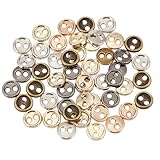 Construction en alliage:Fabriqué en alliage, Ces boutons offrent une grande durabilité et un poli uniforme., finition métallique. Ils sont conçus pour conserver leur apparence et leur intégrité au fil du temps.