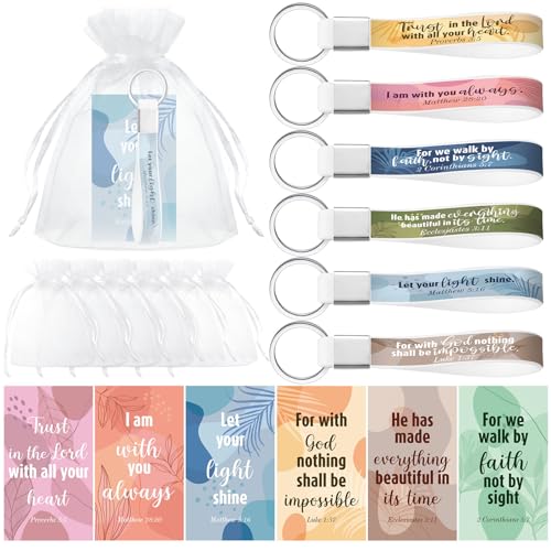 Porte-clés verset de la Bible bohème pour vos cadeaux de baptême et communion