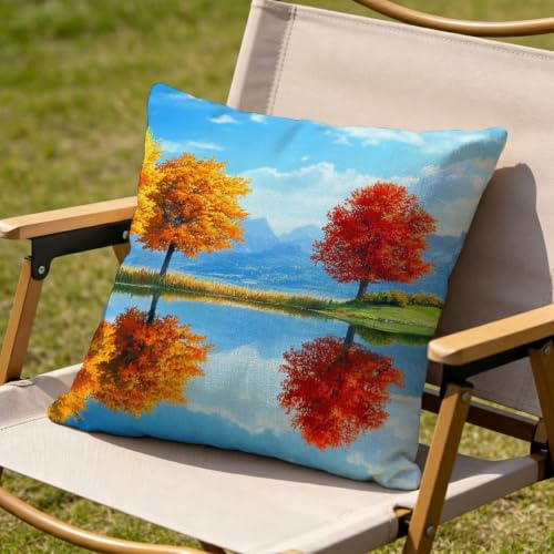 Housse de coussin imperméable 55x55 avec fermeture invisible - 6