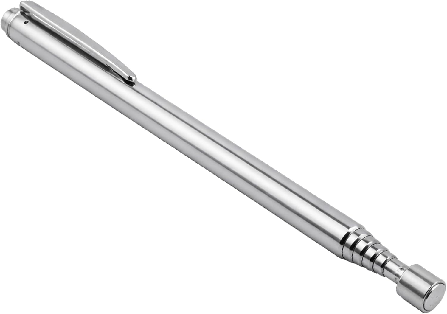 40-Pack Slim 25” Durable Telescoping Magnetic Grabber/Retrieving Magnet with Pocket Clip (07228)