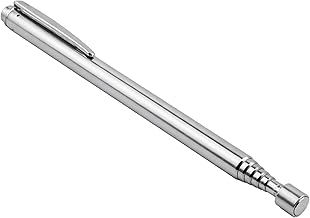 Slim 25” Durable Telescoping Magnetic Grabber/Retrieving Magnet with Pocket Clip (07228)