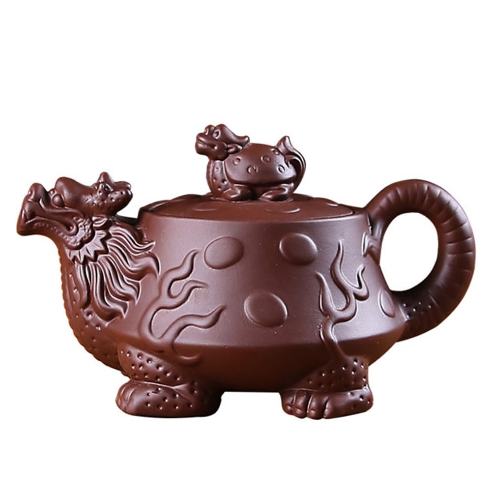 CTRLZS Puer Tea Set and Coffee Yixing Kettle Clay Teapot Red Clay Teaware Tea Pot Teaware Cup Brown