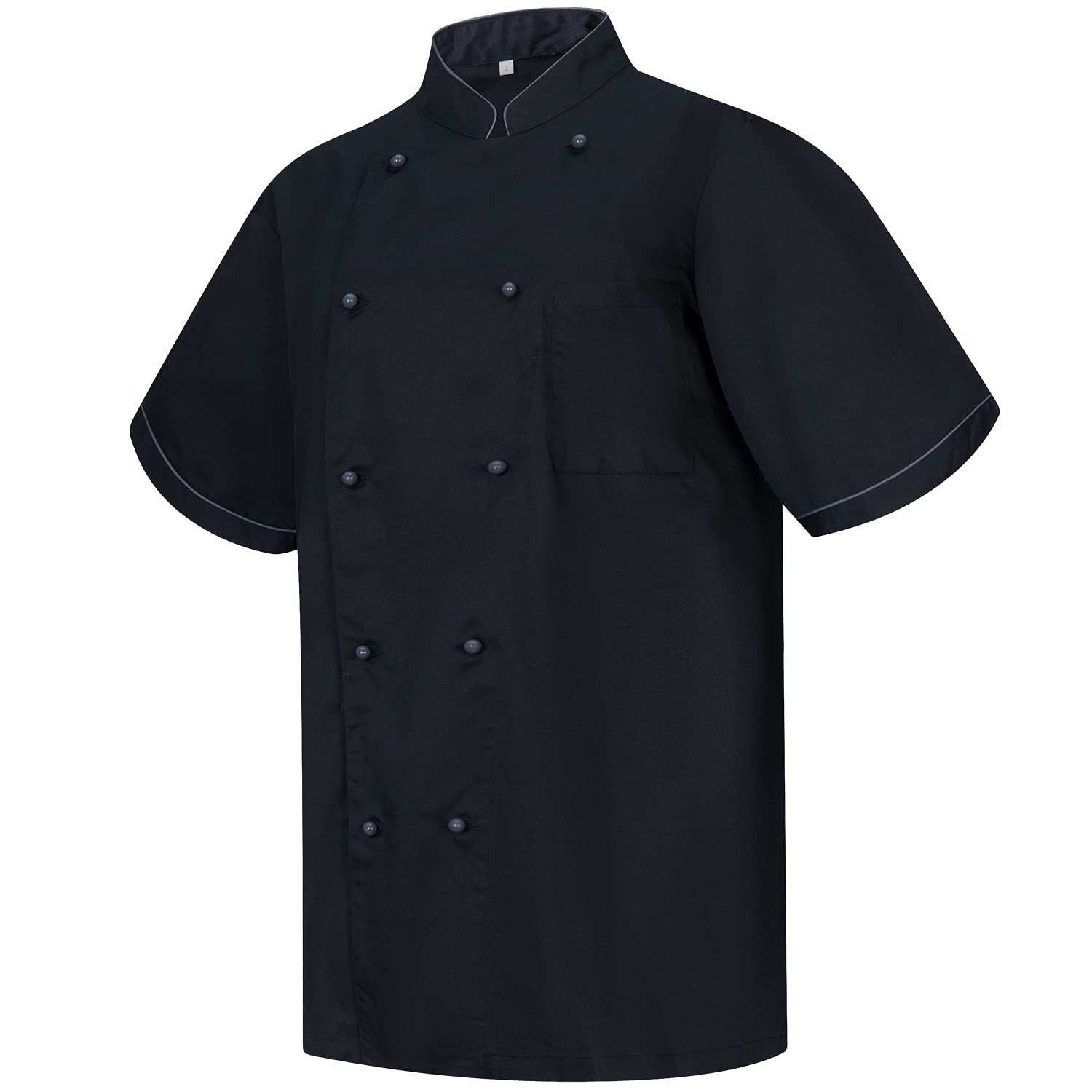 Misemiya - Veste de chef pour hommes - Veste de chef pour hommes - Uniforme d'accueil -Ref.8501B