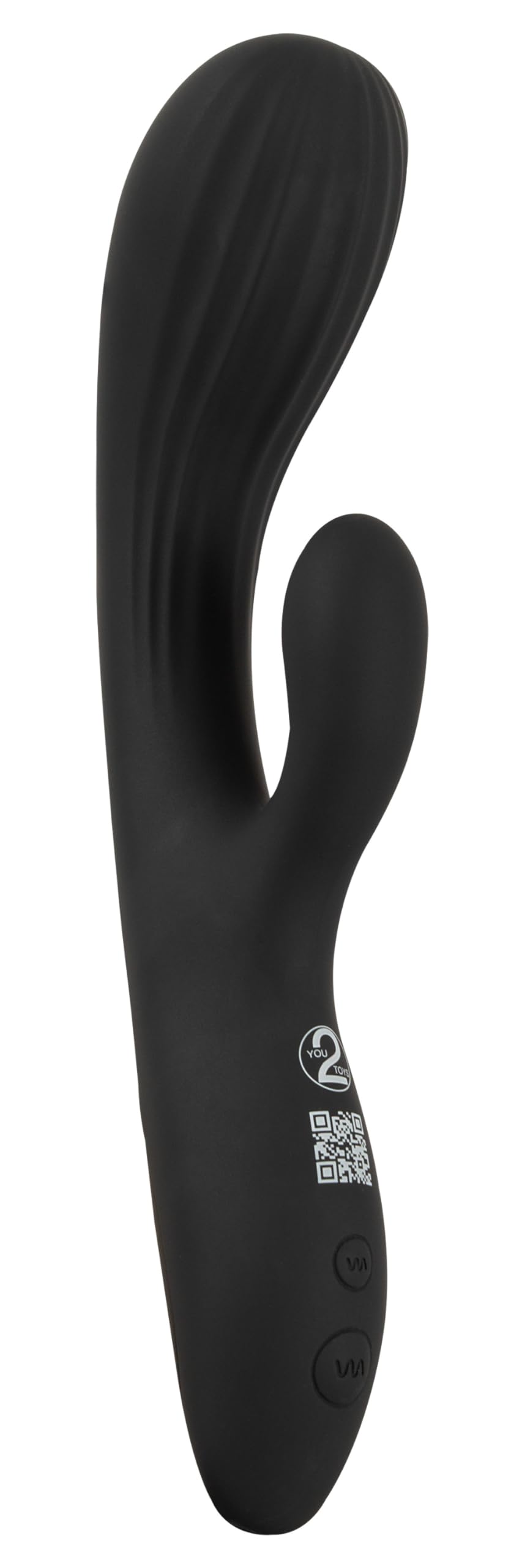 Intense Rabbit Vibrator Black 22 cm