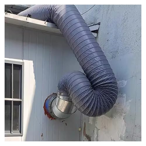 Tuyau d'évacuation d'air flexible en aluminium renforcé pour gaine de ventilation