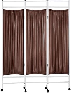 Partition Privacy Screen Curtain, Mobile Privacy Clean Dust Proof Folding Bed Ward Partition Screen, for Emergency Room, Ward, Intensive Care Unit Monitoring Room Divider (3)