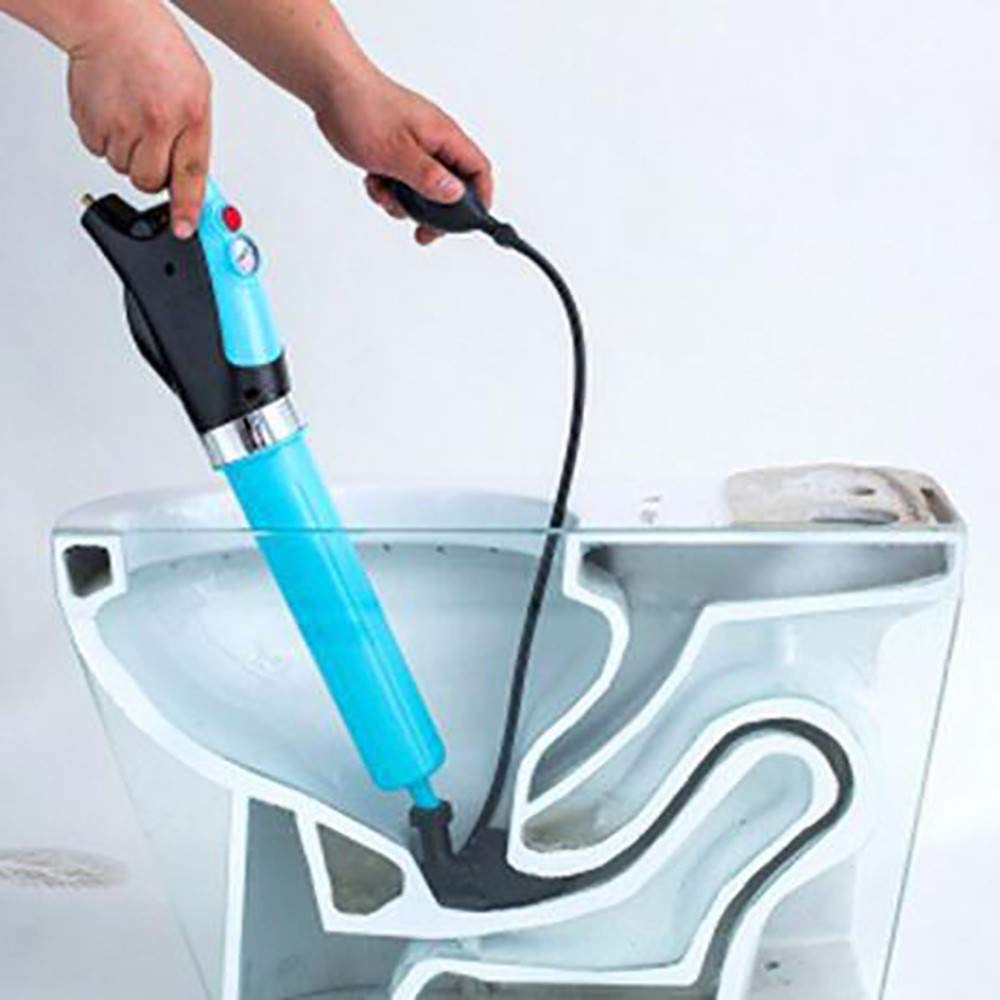 Déboucheur de Toilettes, Déboucheur WC, Pression d'air Puissant, Déboucheur Canalisations Manuel avec Pompe,pour Efficace Nettoyage Canalisation de Toilette, WC, Evier, Lavabo