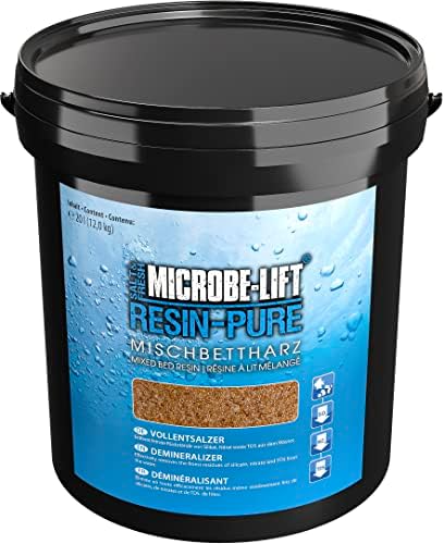 MICROBE LIFT Resin Pure Mengbedhars / Volledig Ontzout Verwijdert Effectief Zelfs De Fijnste Resten Van Silicaat Nitraat En Tds Uit Het Water 4000 Ml 651056719