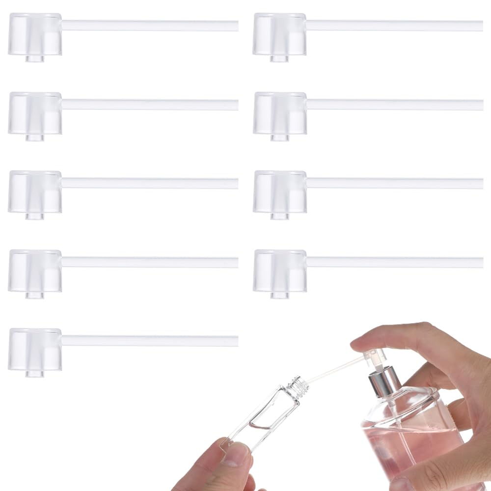 Trketk Transparent 60 Pcs Perfume Dispenser Pump Plastic Perfume Dispenser Cosmetic Refill Pump For Travel Mini And Practical Cosmetic Transfer Tool For Lotion Soap Travel Refillable Spray Bottle