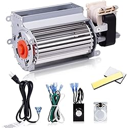 Kit Ventilador Chimenea Yiming GFK21 GFK21A FK21 Kit de ventilador de chimenea para chimenea Heatilator, nd3630 R7-RB21K HB-RB21K Kit de ventilador de chimenea para calefactor.