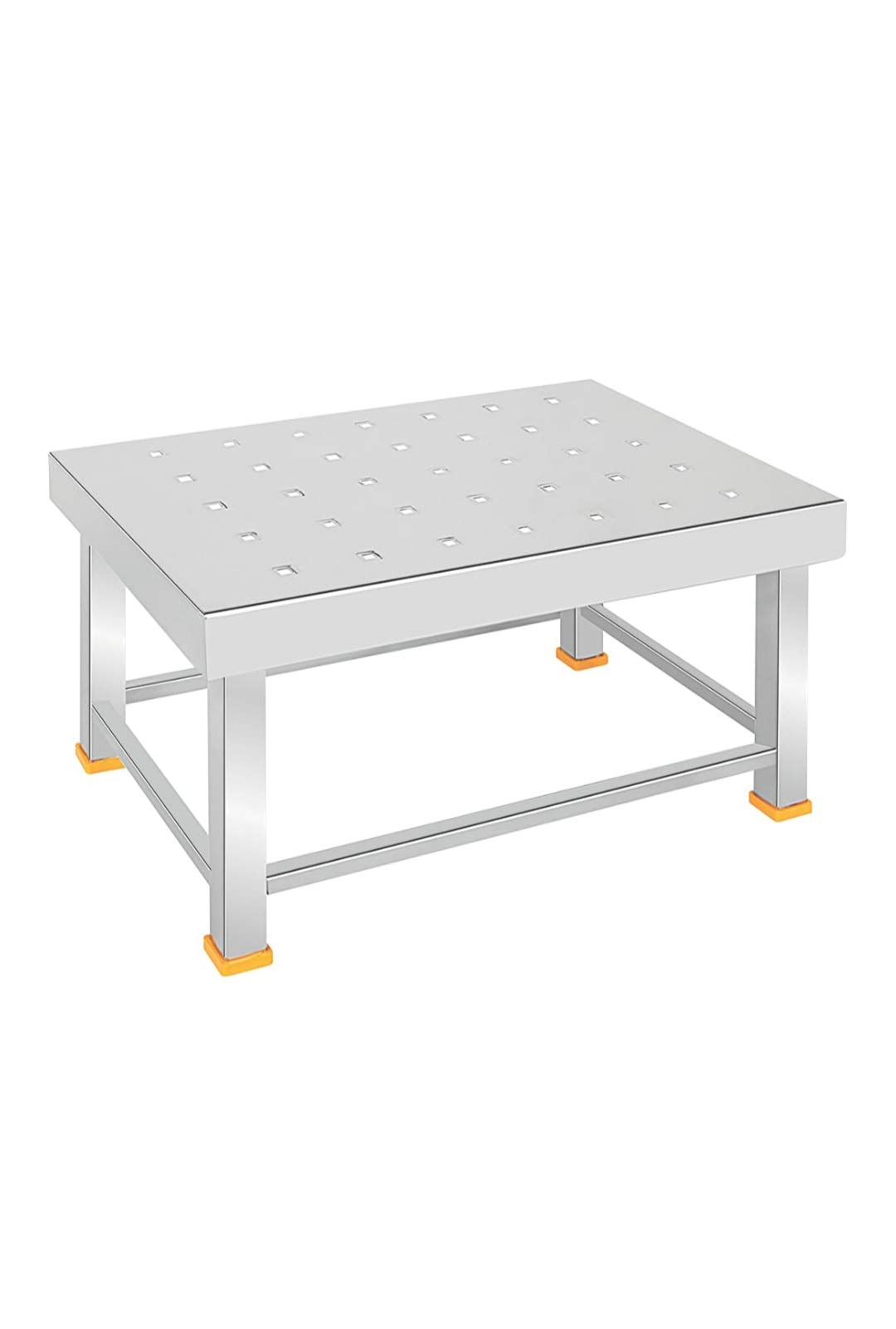 Zero To Infinity Store Stool Stainless Steel Multipurpose Use Size 7 INCH