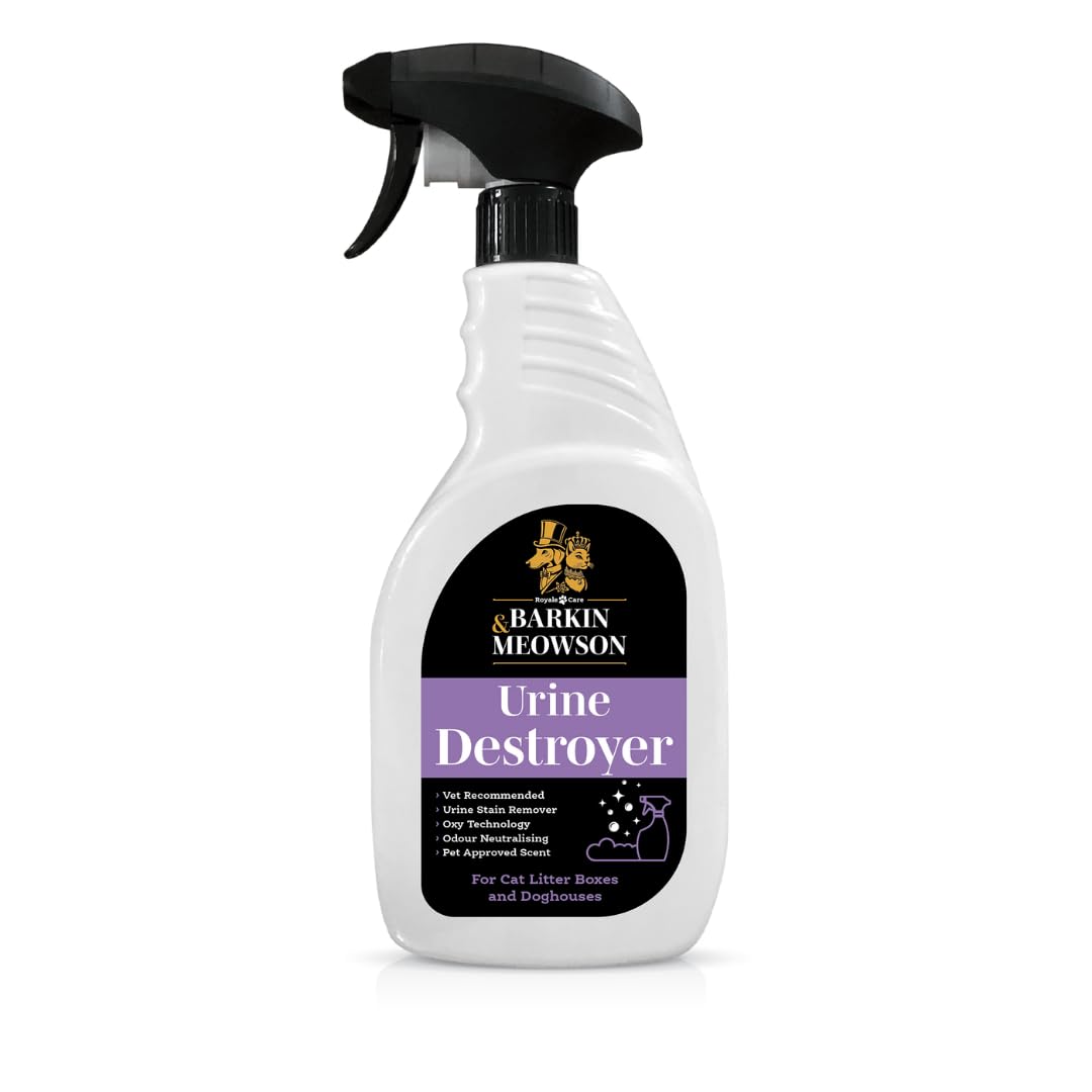 Barkin & Meowson Odour Neutralising Urine Destroyer Spray for Hard Surfaces - 450ml / 15.83 fl.oz